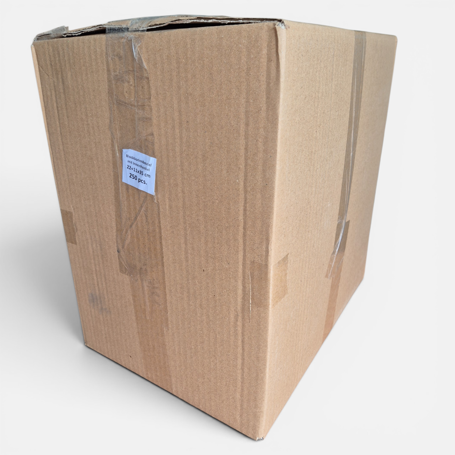 B-Ware Blockbodenbeutel (10 l) mit Innenhenkel