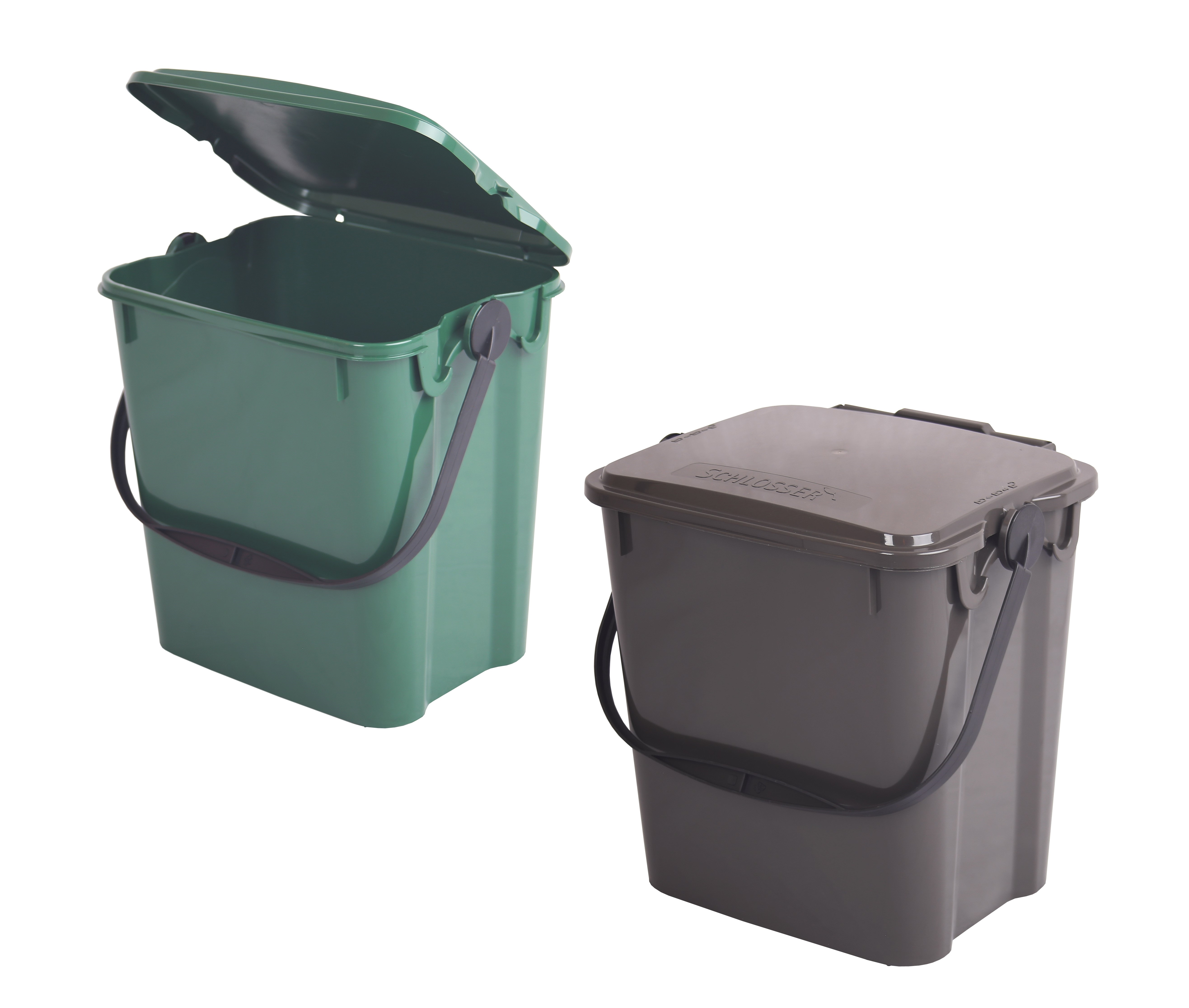 Eimer_gruenbraun Bio-Mülleimer (10 l)