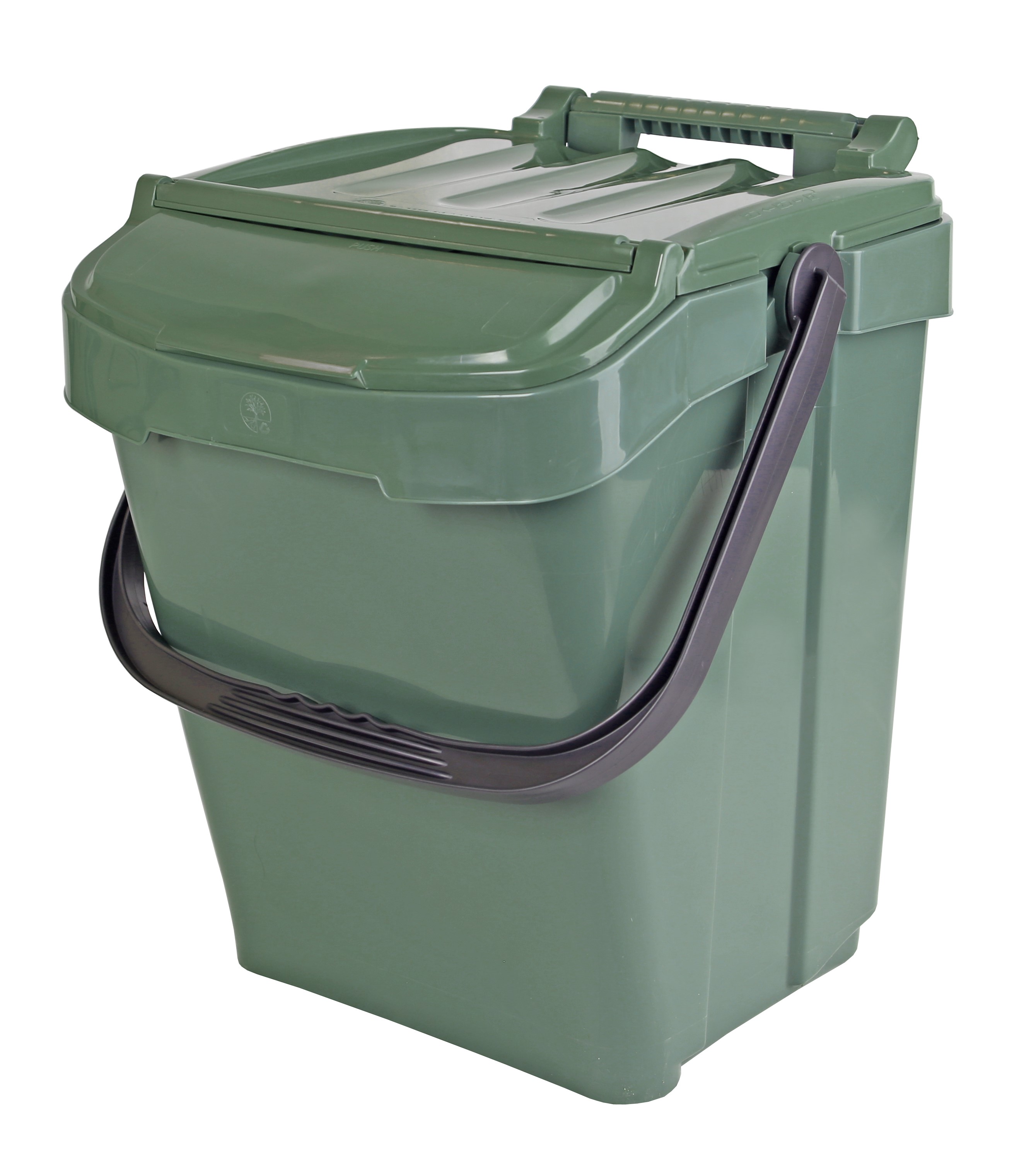Komposteimer (Bio Mülleimer) für Biomüll (40 l) grün