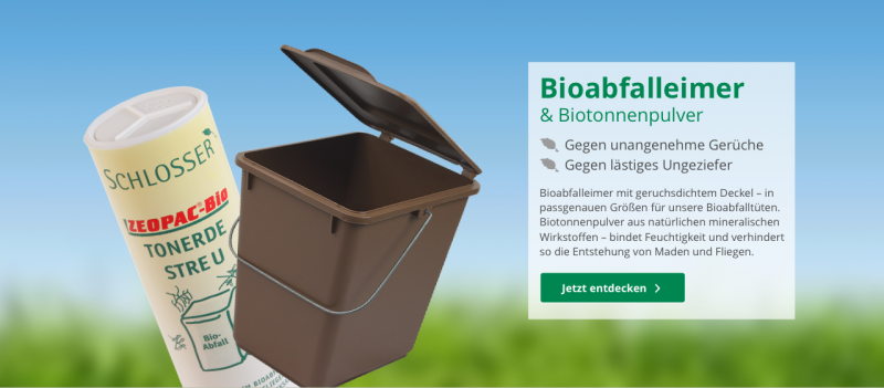 Bioabfalleimer & Biotonnenpulver